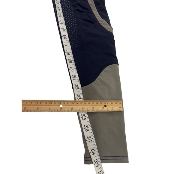 Felix Bühler Womens Navy & Gray Riding Breeches Size 24 Stretch Fabric 89f - Picture 4 of 6